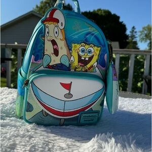 Loungefly SpongeBob SquarePants Boating School Mini Backpack